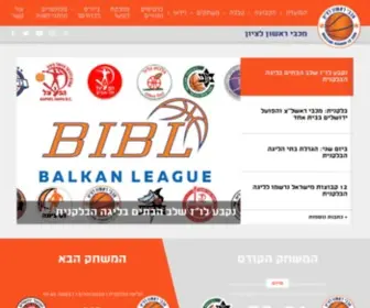 Maccabirishon.co.il(מכבי) Screenshot