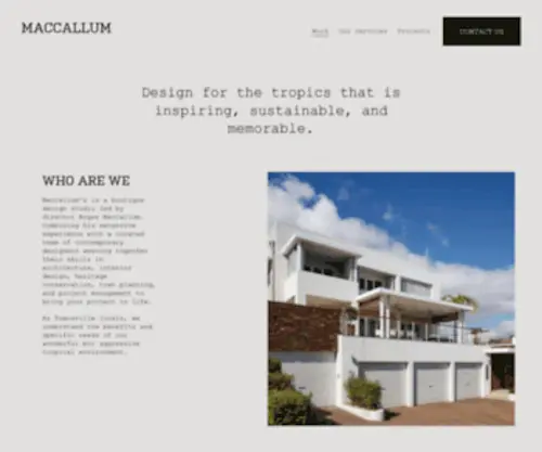 Maccallum.com.au(MacCallum Planning & Architecture) Screenshot