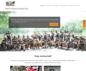 Maccattack.com(Metro Atlanta Cycling Club) Screenshot