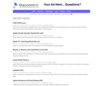 Maccentric.com(Maccentric) Screenshot