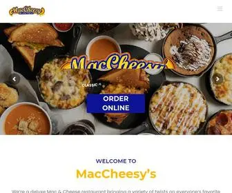 Maccheesys.com(MacCheesy&#039;s) Screenshot