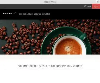 Macchiatocapsules.com(英亚网登录(中国)有限公司) Screenshot