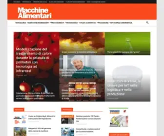 Macchinealimentari.it(Macchine Alimentari) Screenshot