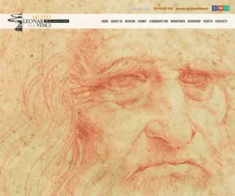 Macchinedileonardo.com(Leonardo da Vinci Inventions @ Leonardo da Vinci Inventions) Screenshot