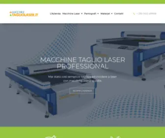 Macchinetagliolaser.it(Macchine Taglio Laser) Screenshot