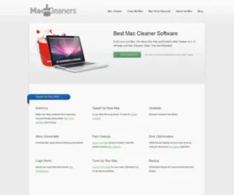 Maccleaners.org(Best Mac Cleaner Software) Screenshot