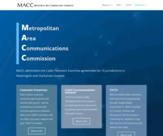 Maccor.org(MACC) Screenshot