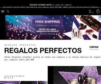 Maccosmetics.cl(MAC Cosmetics Chile) Screenshot