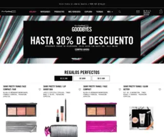Maccosmetics.com.mx(MAC Cosmetics) Screenshot