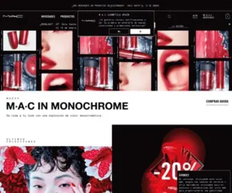 Maccosmetics.es(MAC Cosmetics) Screenshot