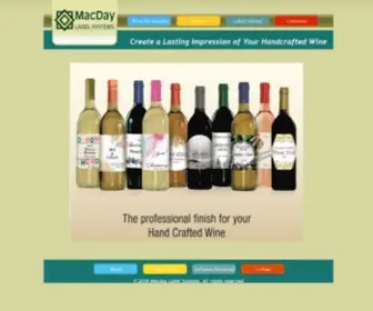 MaCDay.ca(MacDay Label Systems) Screenshot