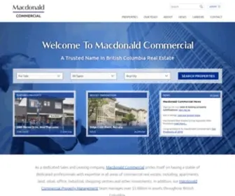 MaCDonaldcommercial.com(Macdonald Commercial) Screenshot