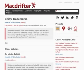 MaCDrifter.com(MaCDrifter) Screenshot