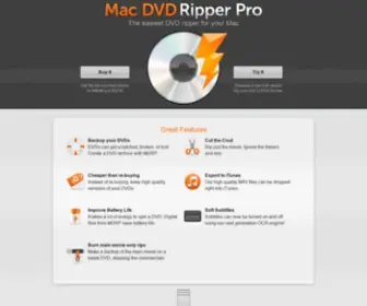 MaCDvdripperpro.com(Mac DVDRipper Pro) Screenshot