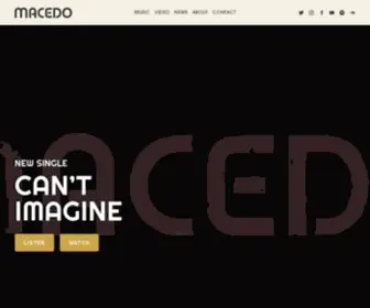 Macedomusic.com(Macedo) Screenshot