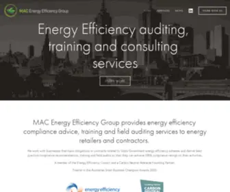 Maceegroup.com.au(MAC Energy Consulting) Screenshot