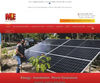 Macelectricalco.com(Mac Electrical & Solar) Screenshot