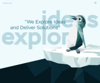 Macellan.net(We Explore Ideas And Deliver Solutions) Screenshot