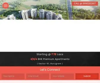 Maceo-Gurgaon.in(2/3/4 Bhk Luxury Apartments) Screenshot