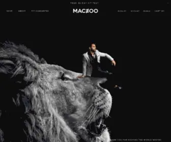 Maceoo.com(Mens Designer Dress Shirts) Screenshot