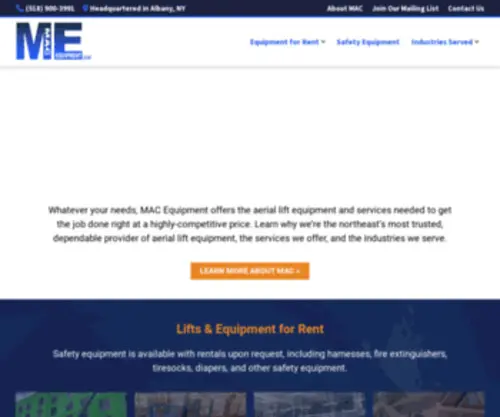 Macequipmentllc.com(Find out why Mac Equipment) Screenshot