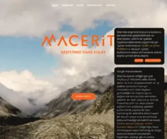 Macerita.com(Türkiye'nin Macera Haritası) Screenshot