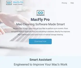 MacFlypro.com(Smart Mac Cleaner for Your Mac) Screenshot