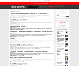 MacForums.lv(TunT Webmail 1.5.2 :: Esiet laipni lūgti TunT Webmail 1.5.2) Screenshot