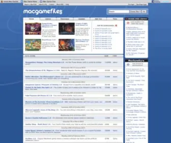 MacGamefiles.com(Free Mac Games Downloads) Screenshot