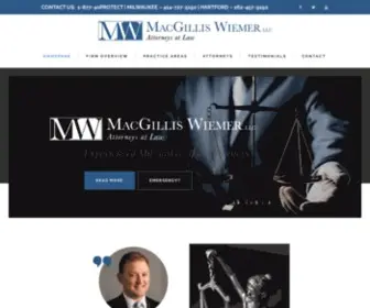 MacGilliswiemer.com(Milwaukee Family Law Attorney) Screenshot