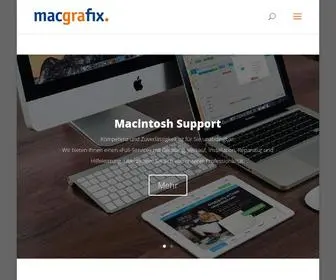 MacGrafix.ch(Macintosh Support ) Screenshot