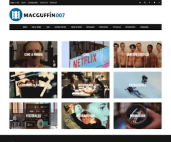 MacGuffin007.com(Contenidos para lectores cinéfilos) Screenshot