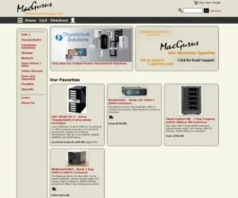 MacGurus.com(Mac Hardware Expertise) Screenshot