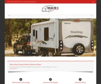 Mach1Caravans.com.au(Mach1Caravans) Screenshot