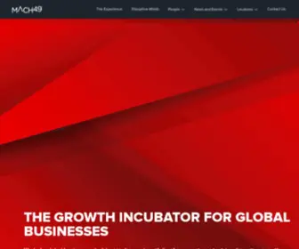 Mach49.com(Venture Driven Growth) Screenshot