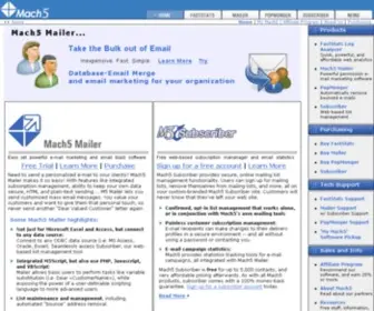 Mach5.com(FastStats Log File Analysis) Screenshot