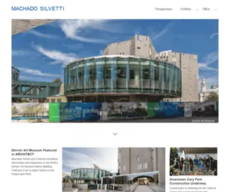 Machado-Silvetti.com(Machado Silvetti) Screenshot