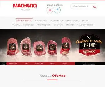 Machadosupermercados.com.br(MACHADO Supermercados) Screenshot