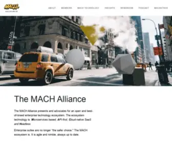Machalliance.org(Mach alliance) Screenshot