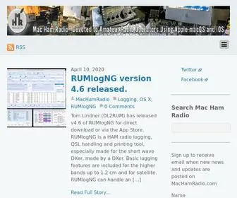 Machamradio.com(Mac ham radio) Screenshot