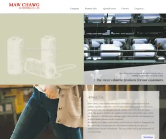 Machangx.com(Yarn Supply) Screenshot