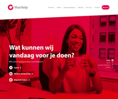 Machelp.nl(Apple Support) Screenshot