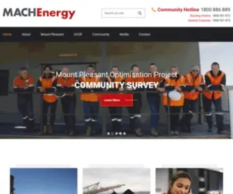 Machenergyaustralia.com.au(MACH Energy) Screenshot