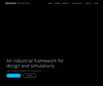 Machenn.com(Making ideas happen) Screenshot