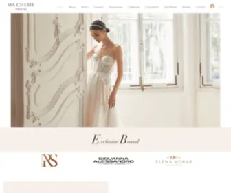 Macheriebridal.com.hk(婚紗晚裝租售) Screenshot