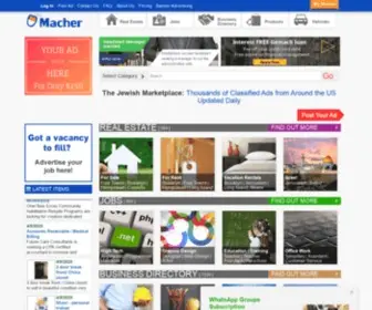 Macherusa.com(The Macher) Screenshot