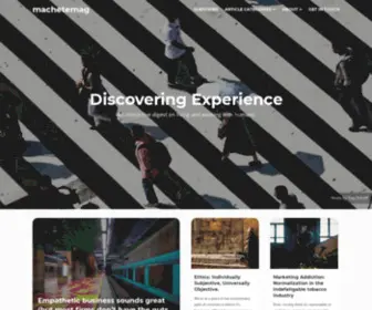 Machetemag.com(Customer Experience) Screenshot