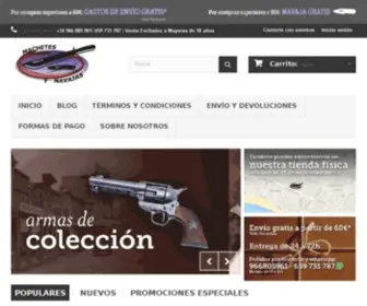 Machetesynavajas.com(Machetes) Screenshot