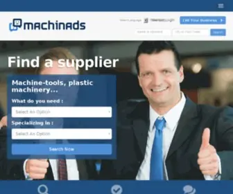 Machinads.com(Machinads: home) Screenshot