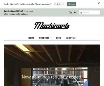 Machinarts.com(Machinarts) Screenshot